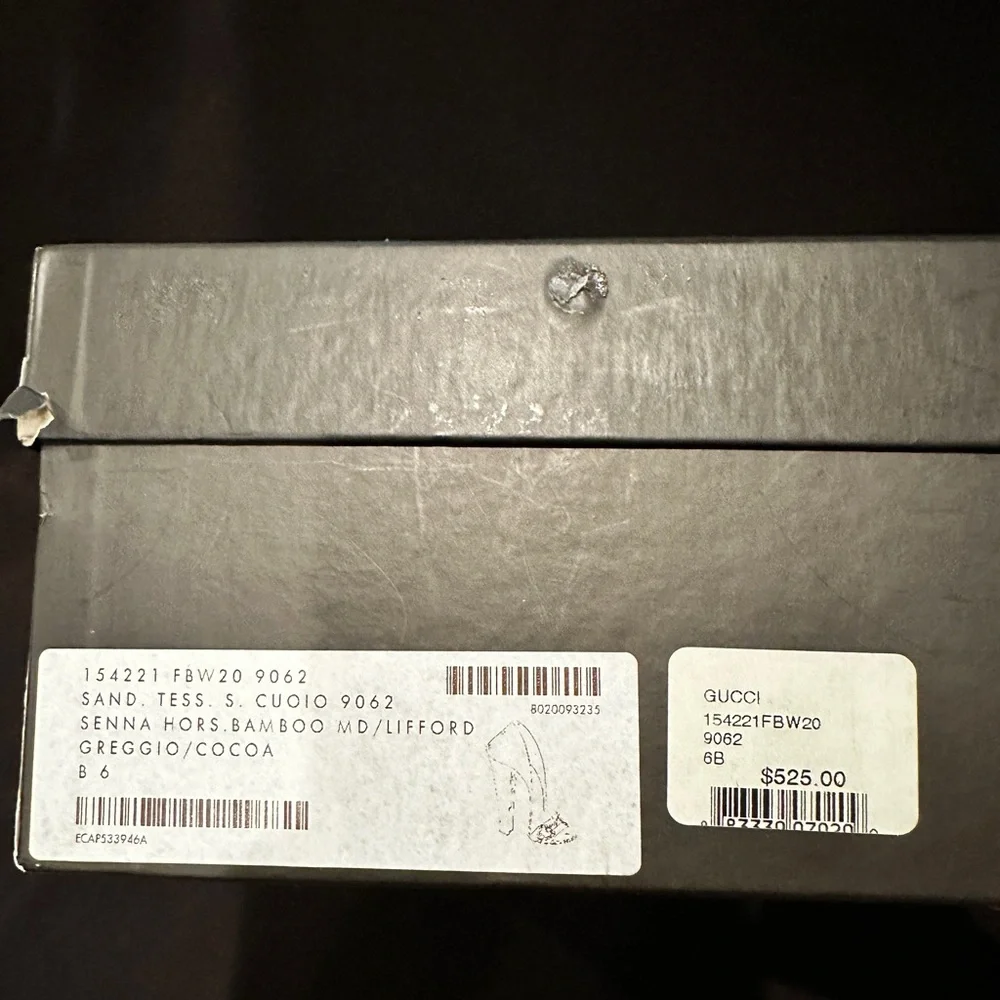 Relived Sand Tess, Senna Horsebit Bamboo MD/Lifford Gucci Heels -Accept offers. - Picture 7 of 7